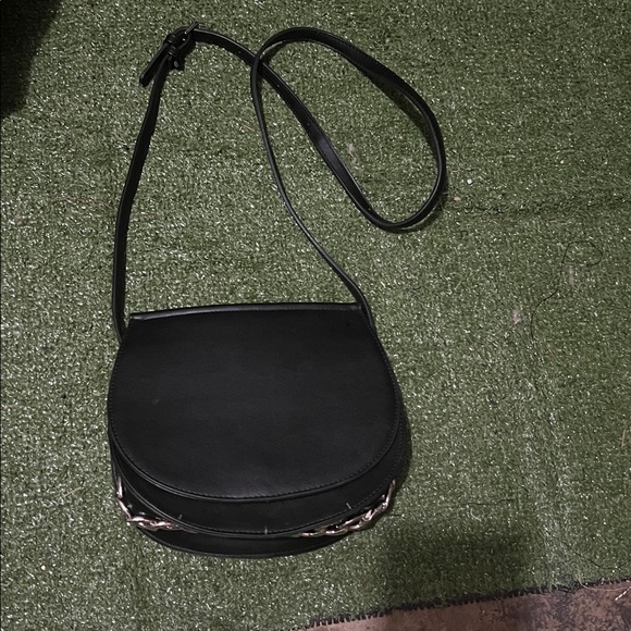 Urban Expressions Black Bag with Silver Accents - Picture 1 of 4